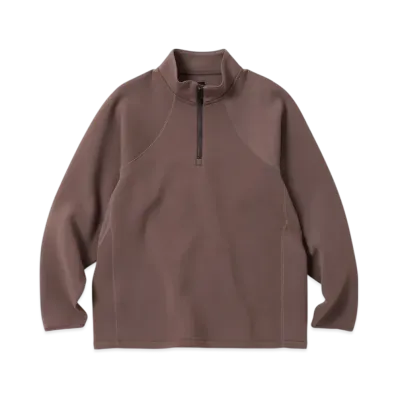 Champion Half Zip Sweatshirt 25SS "Mocha"