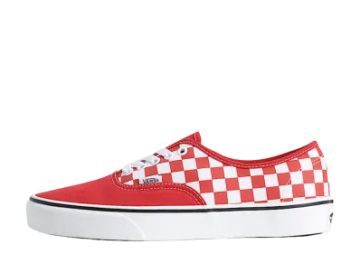 Vans Authentic Checkerboard "Crimson Red/True White"