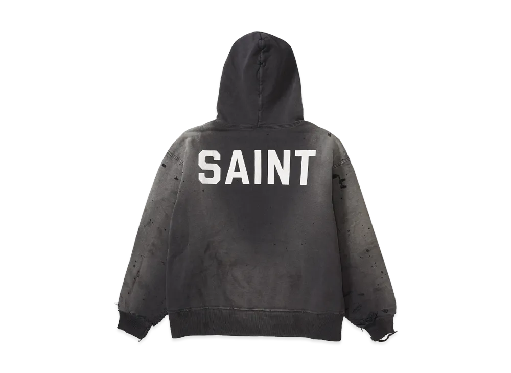SAINT Mxxxxxx x BerBerJin BB DBL Face Hoodie "Black"