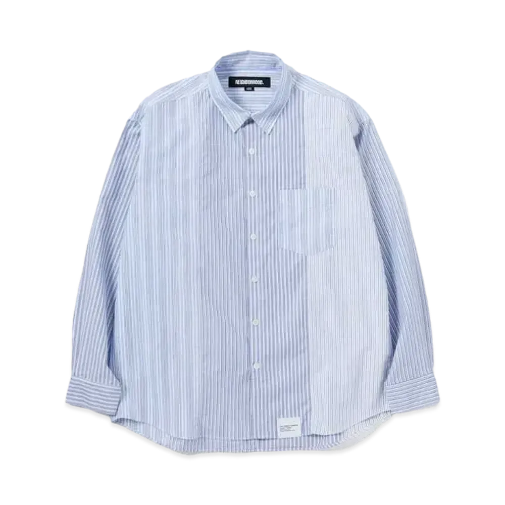 NEIGHBORHOOD Stripe Shirt LS "Blue B"