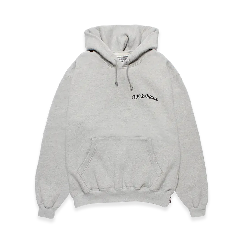 WACKO MARIA Middle Weight Hooded Sweat Shirt "Gray"