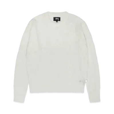 Stussy Cable Loose Knit Sweater "Ivory"