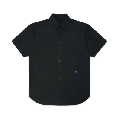 ADERERROR Tag Half Sleeve Shirts 01 "Black"