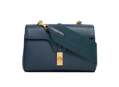 CELINE Teen Soft 16 Shoulder Bag "Navy"