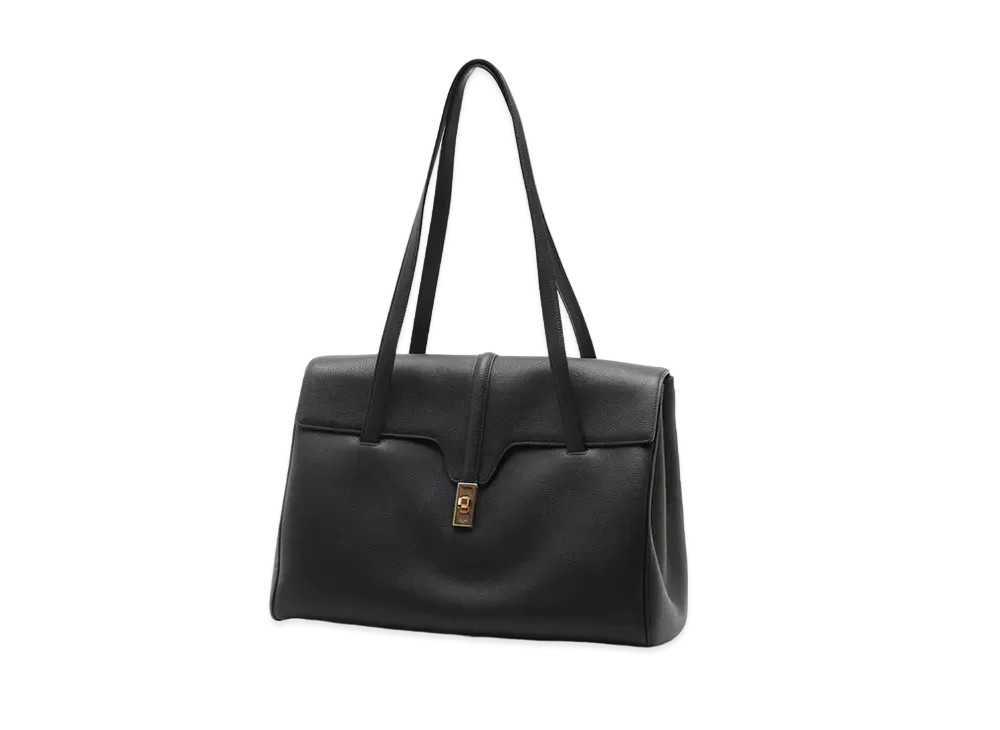 CELINE Medium Soft 16 Bag Tote "Black"