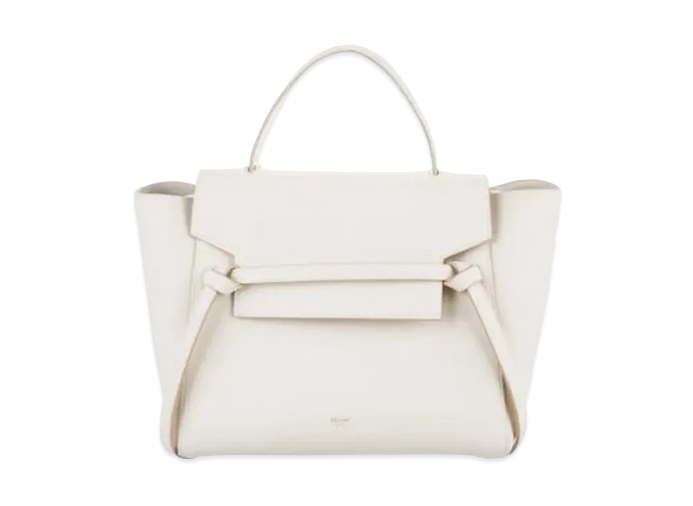 セリーヌ ベルトバッグ ミニ "ホワイト"