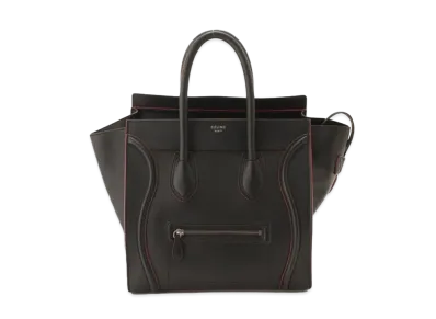 CELINE Nano Luggage Bag "Black"