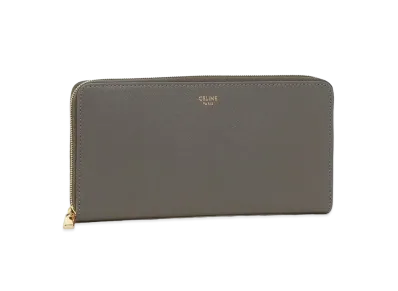 CELINE Large Zipped Wallet "Beige"