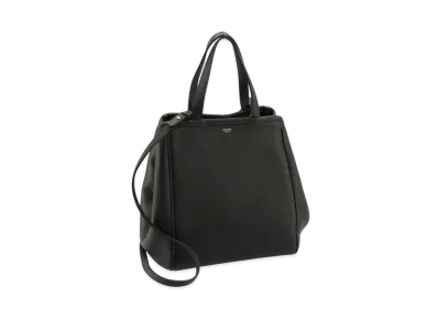 CELINE Small Folded Cabas Bag "Black"