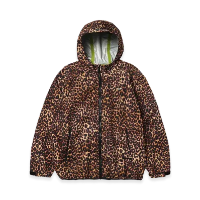 HUF Rainier Printed Shell Jacket "Brown"