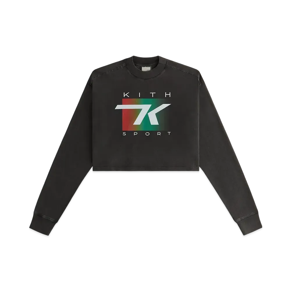 Kith Women Jasper Gradient Sport Long Sleeve "Black"