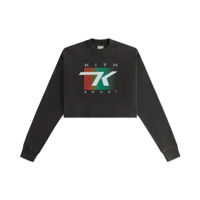 Kith Women Jasper Gradient Sport Long Sleeve "Black"