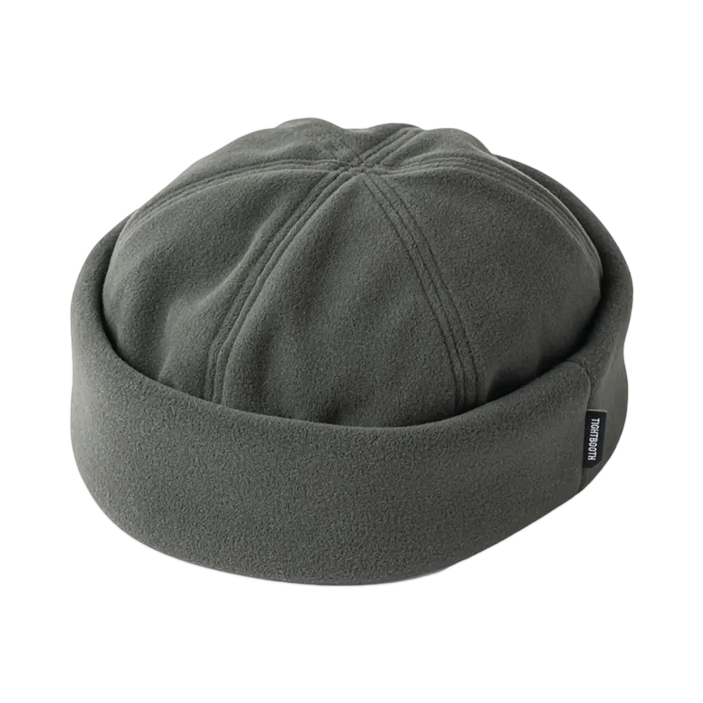 TIGHTBOOTH Fleece Roll Cap "Charcoal"