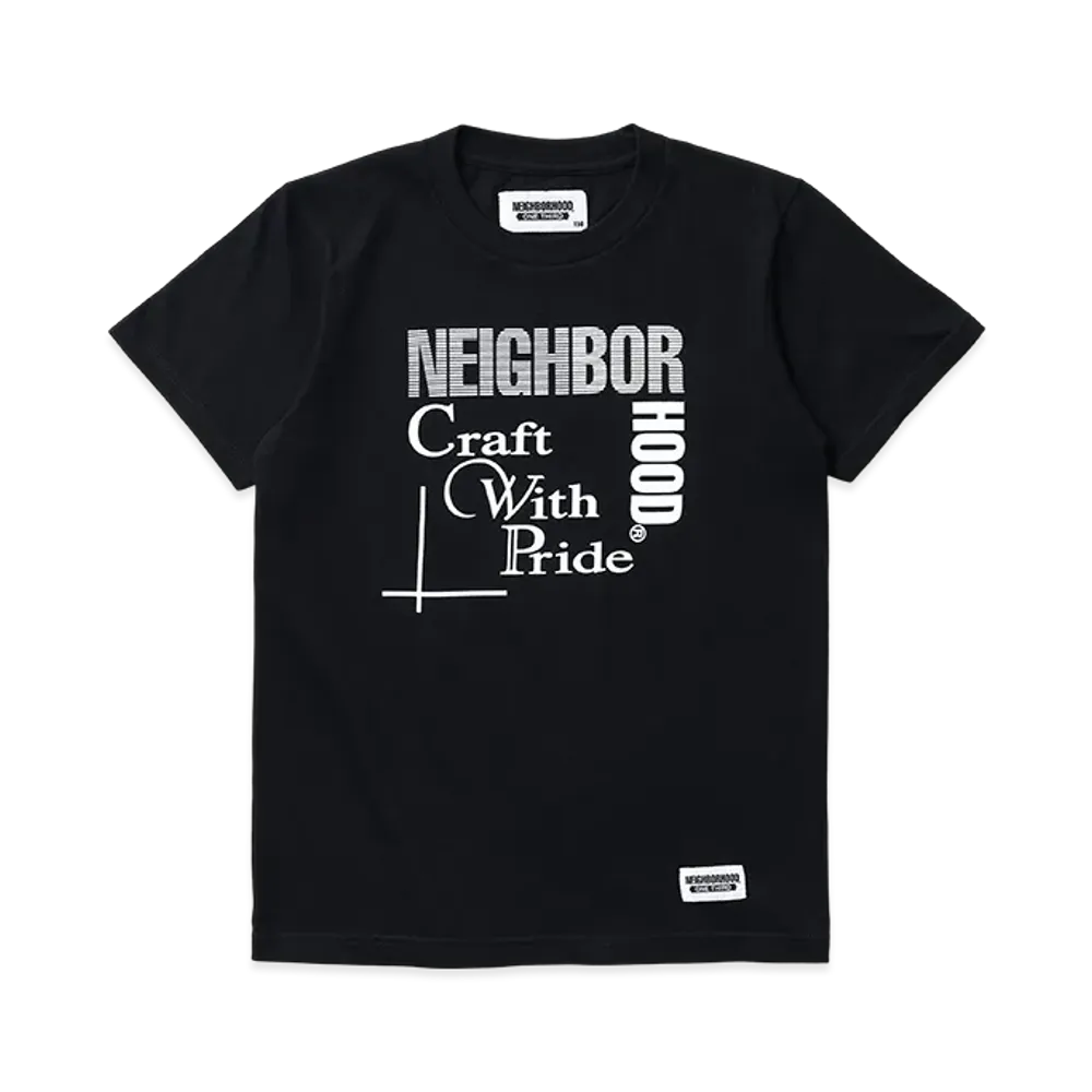 NEIGHBORHOOD OT 251 Spot . Tee SS-1 "Black"