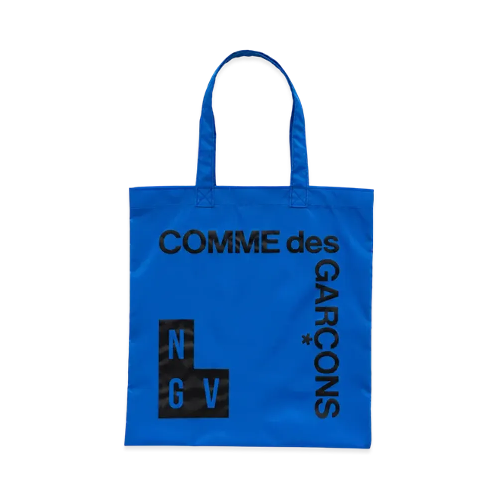 COMME des GARCONS x NGV Tote Bag "Blue"