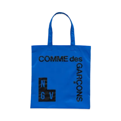 COMME des GARCONS x NGV Tote Bag "Blue"