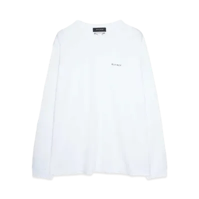 MLVINCE CLASSIC LOGO L/S TEE "WHITE"