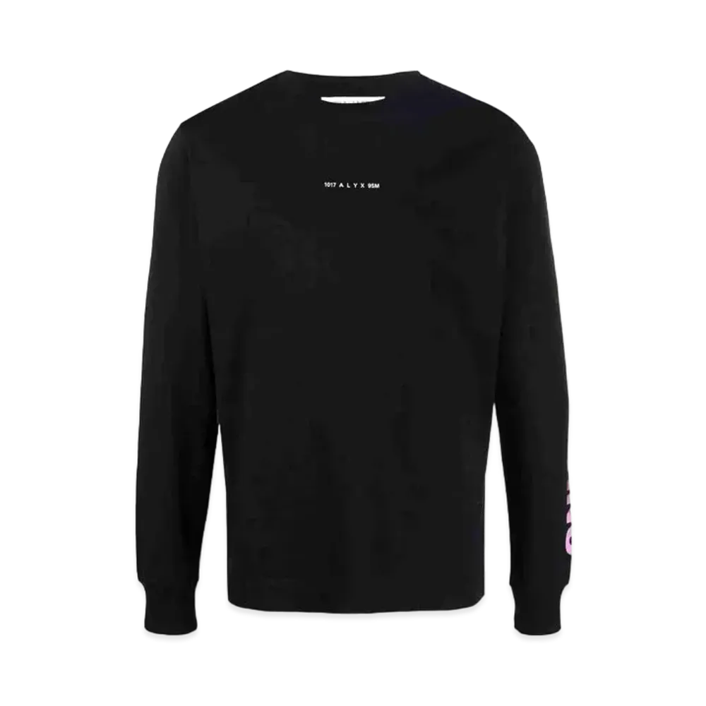 1017 ALYX 9SM Slogan-Print Sweatshirt "Black"