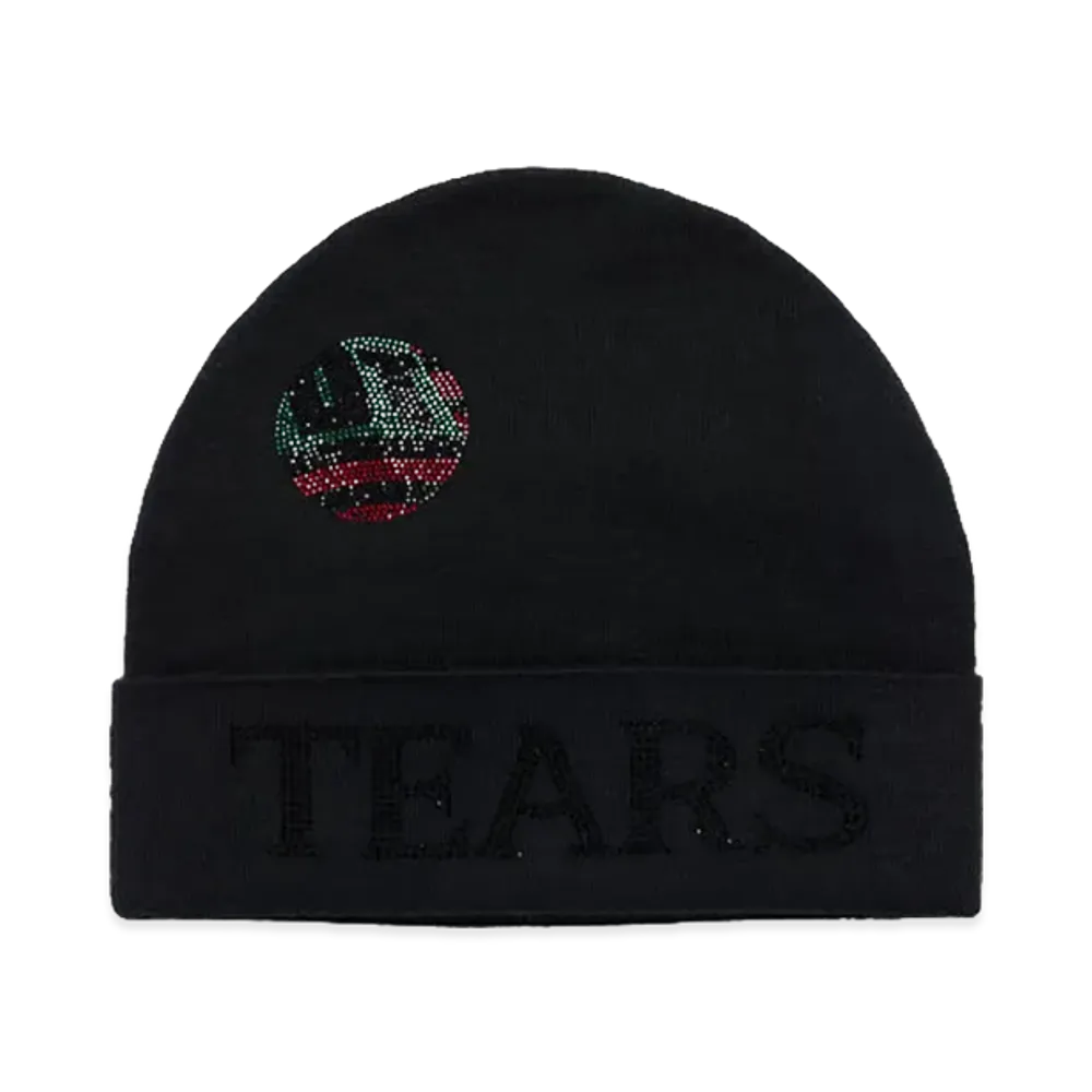 DENIM TEARS André Leon Talley Beanie "Black"