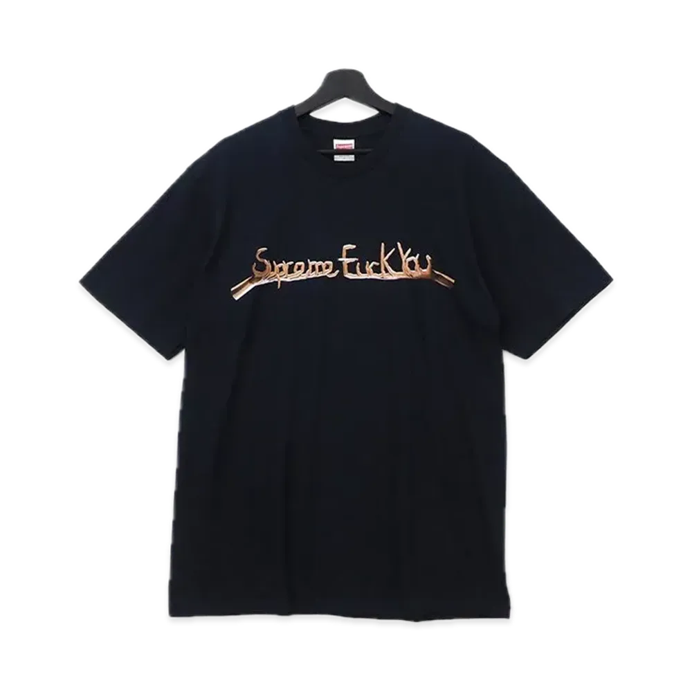 Supreme Fuck You Tee "navy"