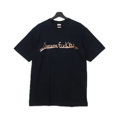 Supreme Fuck You Tee "navy"