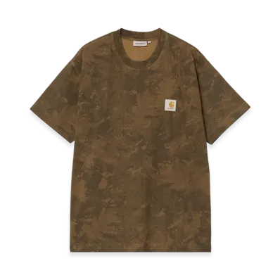 Carhartt WIP S/S Camo Combi T-Shirt "Camo Combi Green/Hamilton Brown(Garment Dyed)"