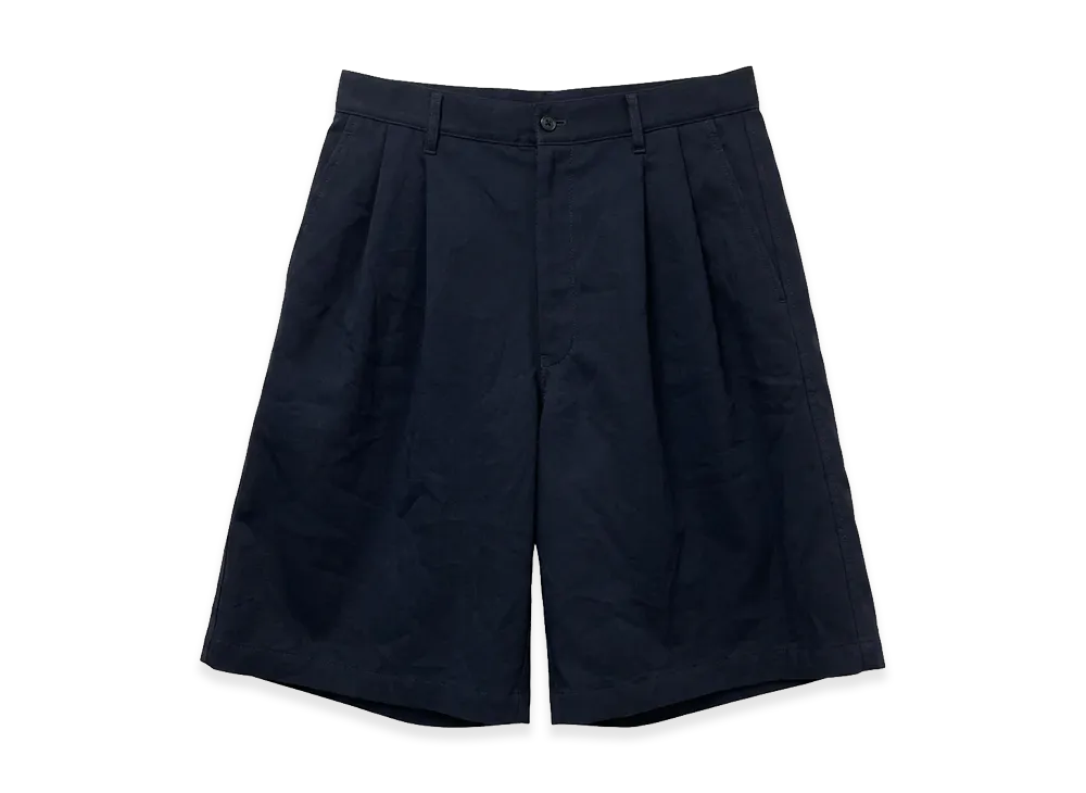 COMME des GARCONS SHIRT EVA Resin Pocket Tuck Shorts "Nevy"