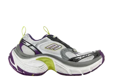 BALENCIAGA Women's Mesh And Rubber 6XL Sneakers "White"