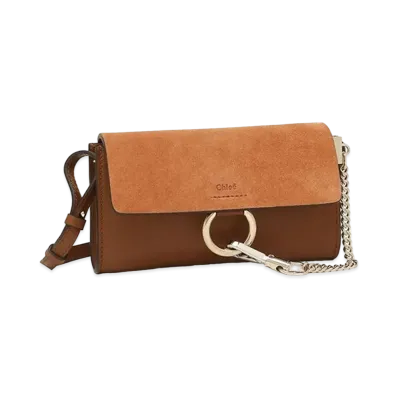 Chloe Faye Wallet Bag "Classic Tobacco"