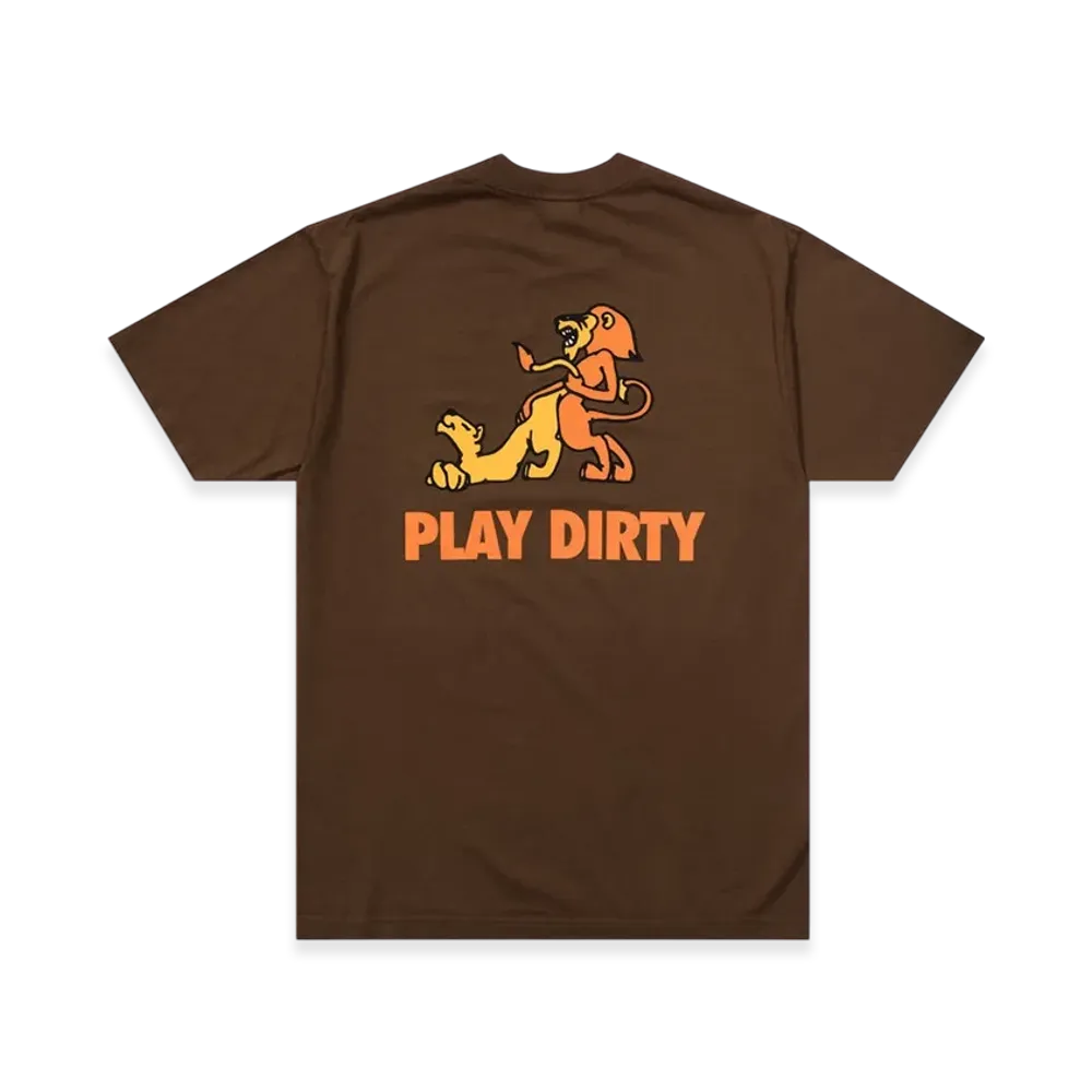 UNDEFEATED Play Dirty S/S Tee "Brown"