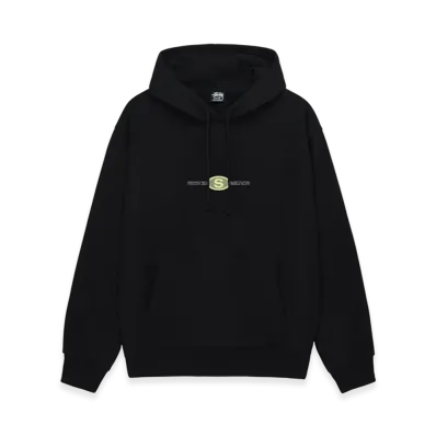 Stussy Worldwide Dot Hoodie "Black"