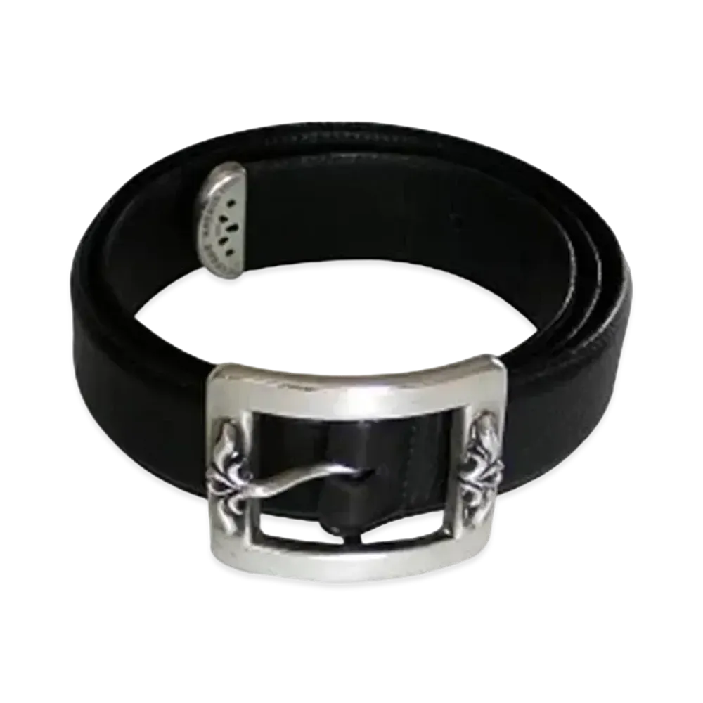 Chrome Hearts BLT 3PC OTJ Leather Belt "Black"