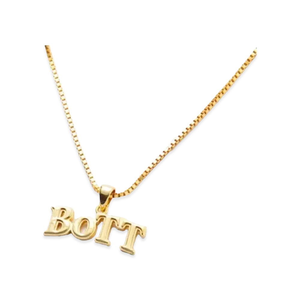 BOTT OG Logo Necklace "Gold"