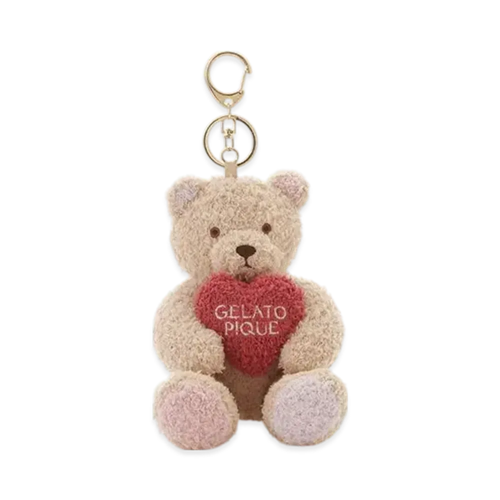 GELATO PIQUE Baby Moko Heart Bear Charm "Pink"