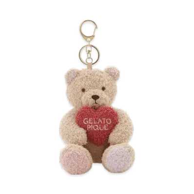 GELATO PIQUE Baby Moko Heart Bear Charm "Pink"