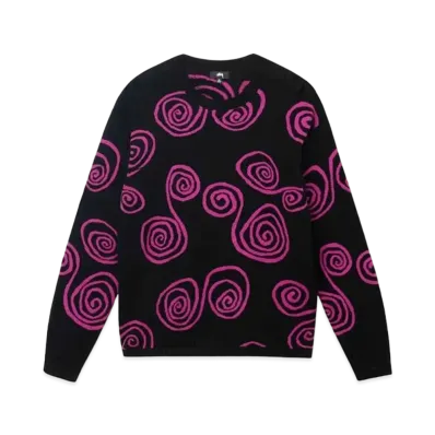 Stussy Hand Drawn S Sweater "Black"