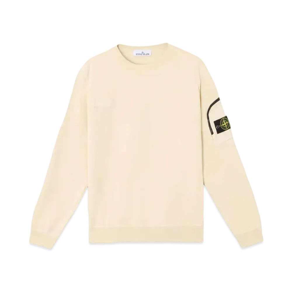 Stone Island 6100003 Cotton Fleece "Oats"