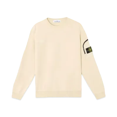 Stone Island 6100003 Cotton Fleece "Oats"
