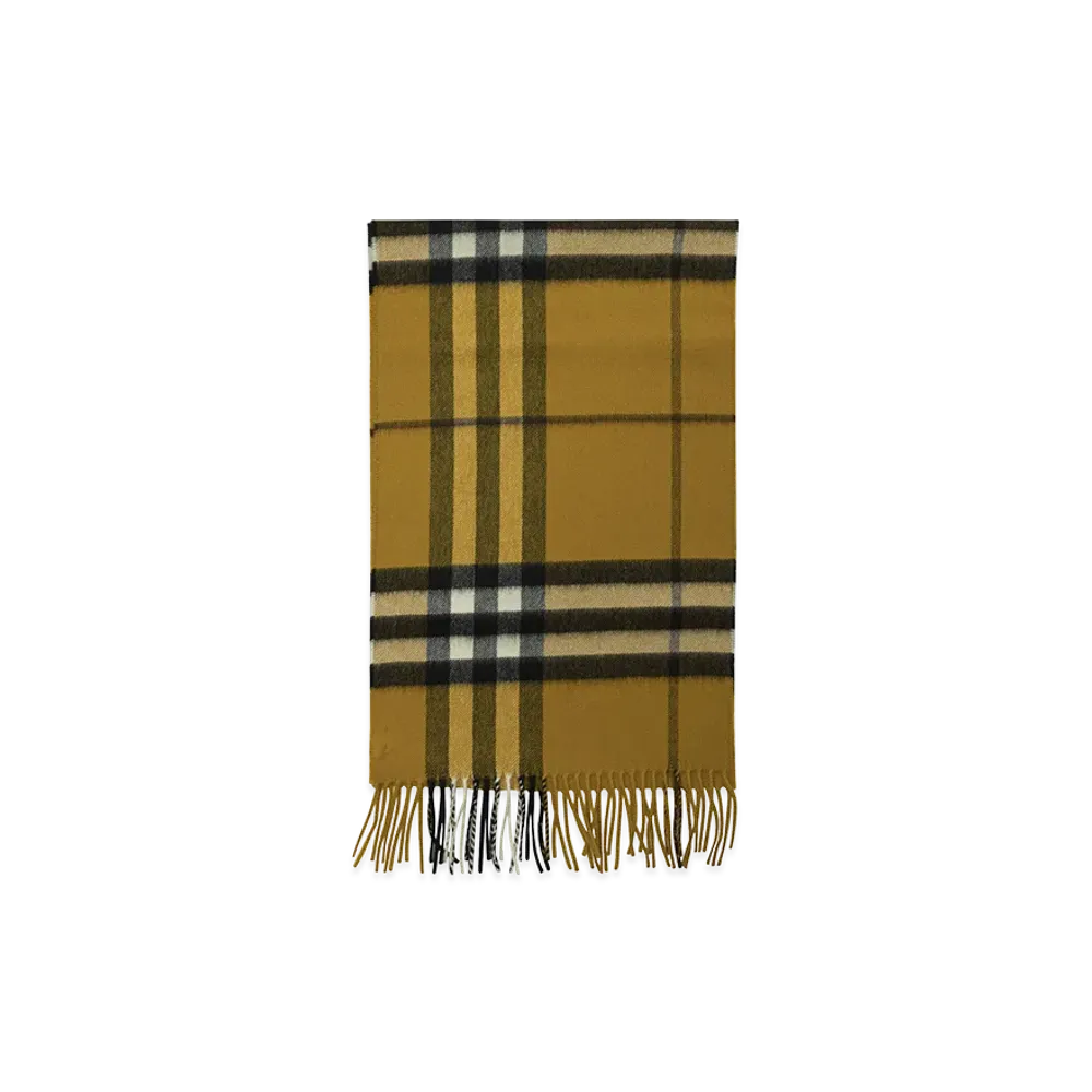 Burberry "Check" Scarf "Yellow"