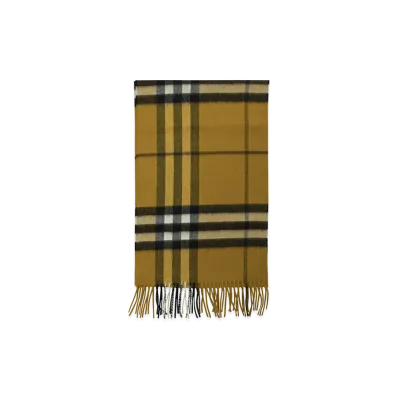 Burberry "Check" Scarf "Yellow"