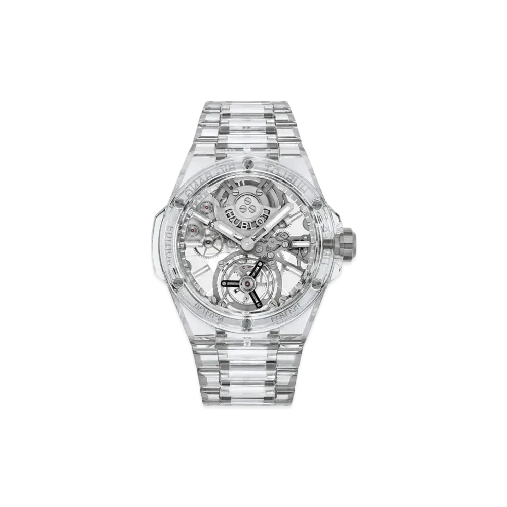 HUBLOT Big Bang Integral Tourbillon Full Sapphire 43mm