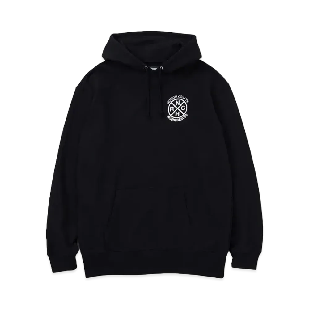 NEIGHBORHOOD x ROUGH CRAFTS . Sweat Parka LS "Black"
