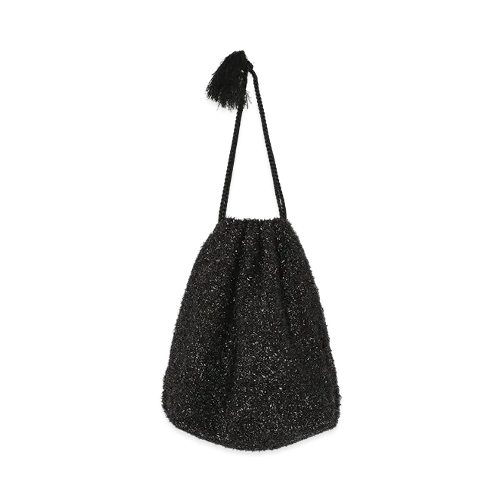 COMOLI Lame Pouch "Black"