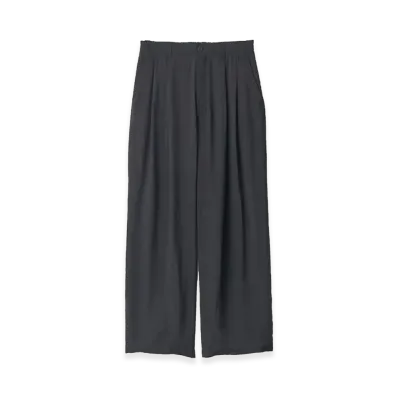 ssstein Cupro Fibril Wide Easy Trousers "Black"