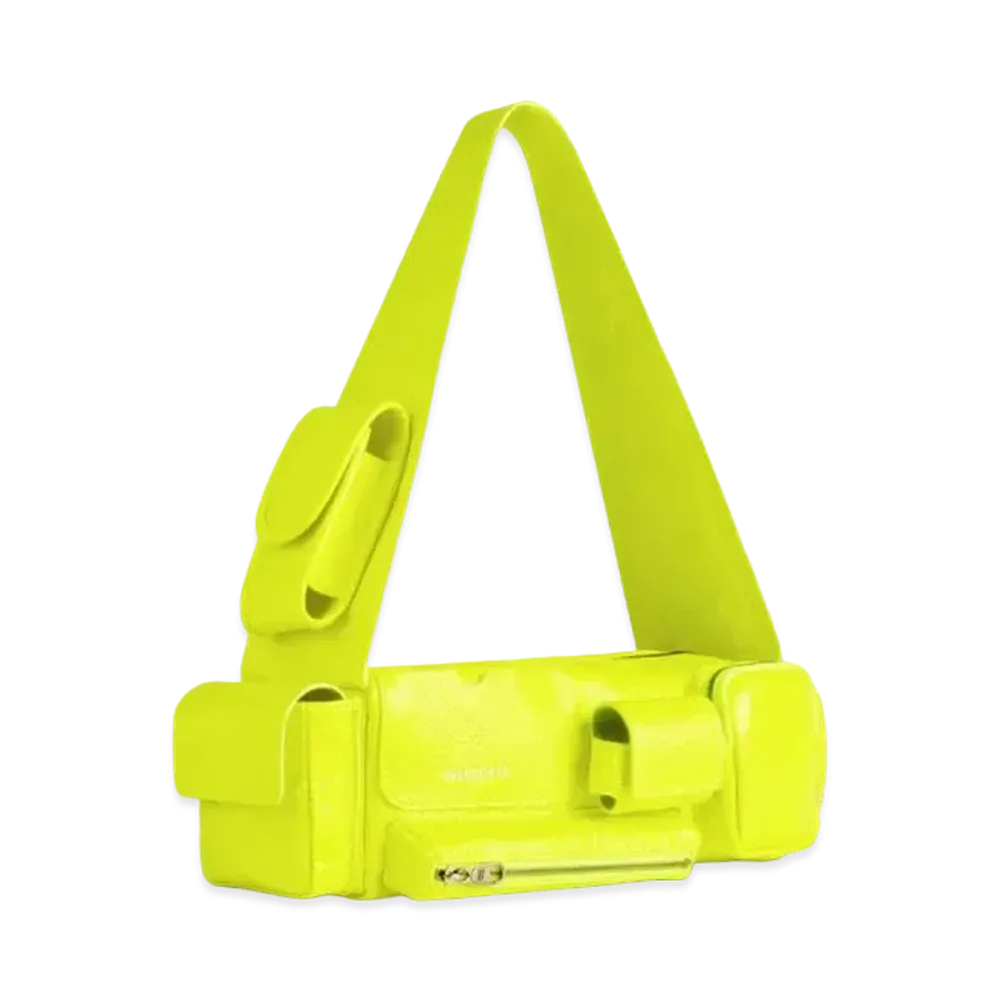 BALENCIAGA Superbusy XS Sling Bag "Neon Yellow"