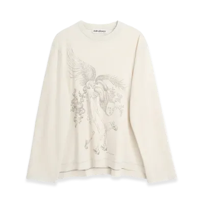 OUR LEGACY Box Longsleeve "Manifested Spirit Print"