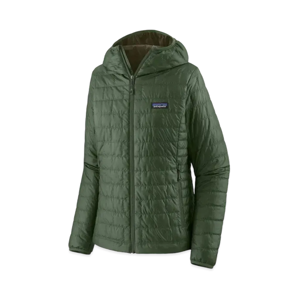 Patagonia Women's Nano Puff Hoody "Pine Green"