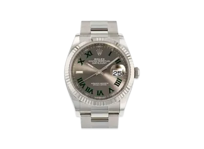 ROLEX Date-Just 36 Gray Dial 126234