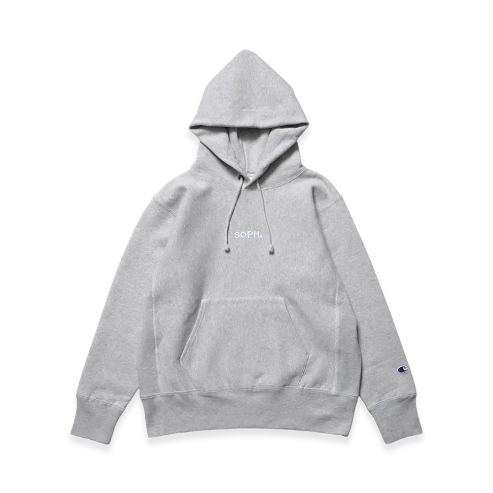 Champion x SOPH. Reverse Weave Hoodie "Gray"
