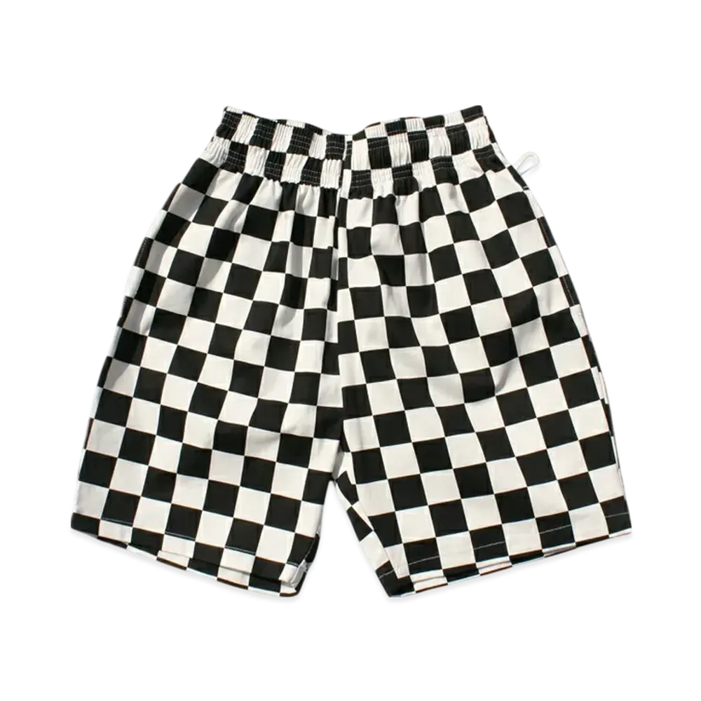 COOKMAN Chef Short Pants "Checker/Black"